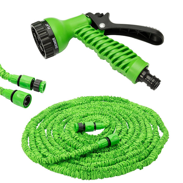 25/50/75/100 Foot Expandable Garden Hose Flexible Pipe Expanding With Spray Gun