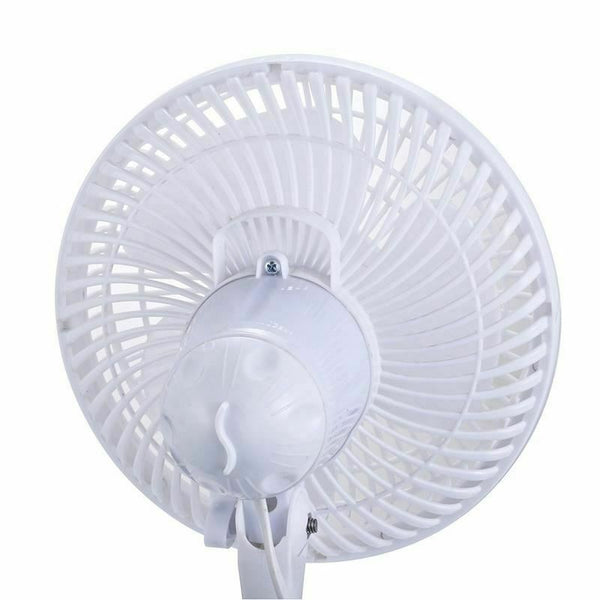 New 230v Elegant Design 2 in 1 6” Clip on Desk Fan Table Fan 3 Pin Plug UK Stock