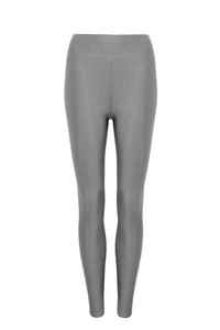 New Ladies Sexy Shiny Stretchy Disco High Waist Leggings Long Pants UK Size 8-14