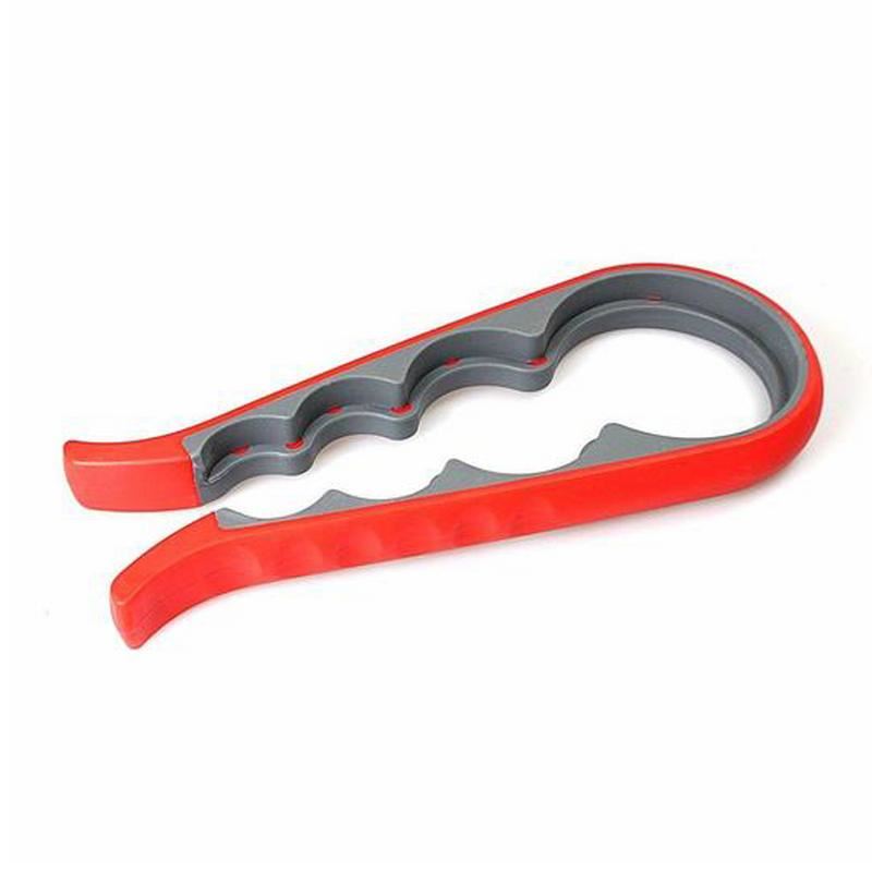 New anti skid Multi-Use Handy Grip Rubber Plastic Jar 4 Sizes Bottle Opener Tool